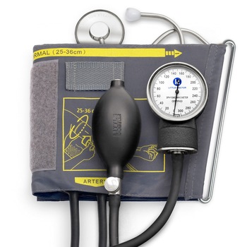Tensiometru mecanic Little Doctor LD 71 profesional, stetoscop inclus, manometru din metal, husa de transport Tensiometru mecanic Little Doctor LD 71 profesional, stetoscop inclus, manometru din metal, husa de transport