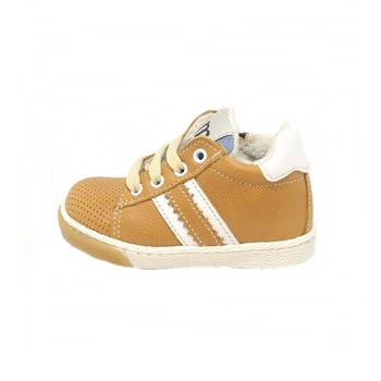 Pantofi casual Melania din piele naturala pentru bebe baiat, Maro, 21 EU Pantofi casual Melania din piele naturala pentru bebe baiat, Maro, 21 EU