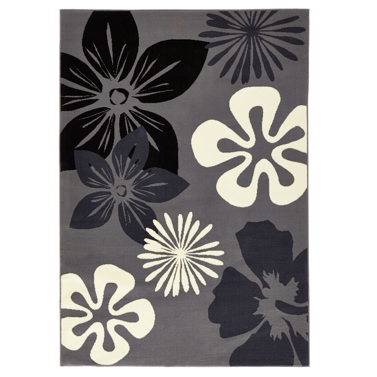 Covor Floral Gloria, Gri, 120x170, C03-471330