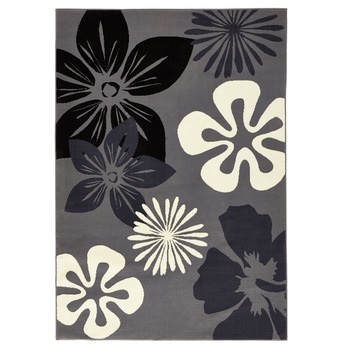 Covor Floral Gloria, Gri, 120x170, C03-471330 Covor Floral Gloria, Gri, 120x170, C03-471330
