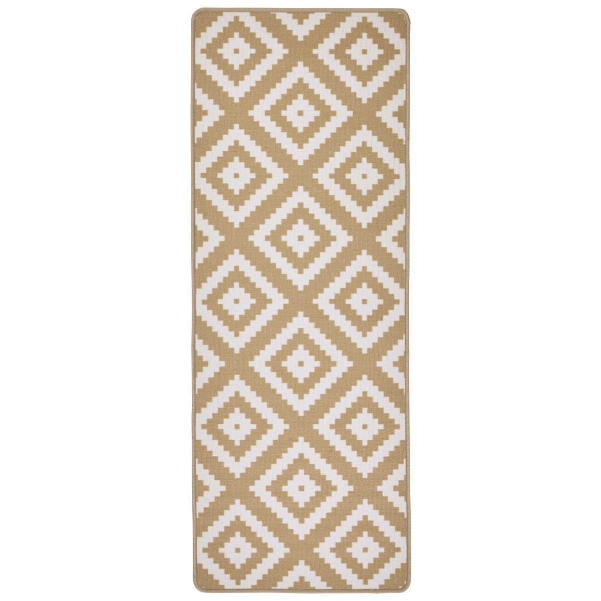 Covor Bucatarie Modern & Geometric Loop, Bej, 67x180, C476-471608