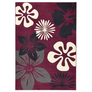 Covor Floral Gloria, Mov, 200x290, C15-471329 Covor Floral Gloria, Mov, 200x290, C15-471329