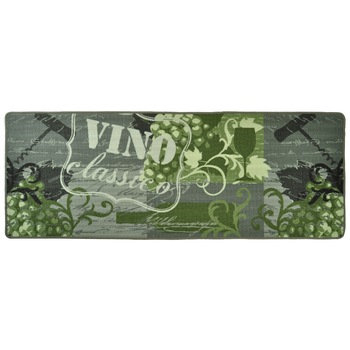 Covor Bucatarie Modern & Geometric Loop, Verde, 67x180, C476-471629 Covor Bucatarie Modern & Geometric Loop, Verde, 67x180, C476-471629
