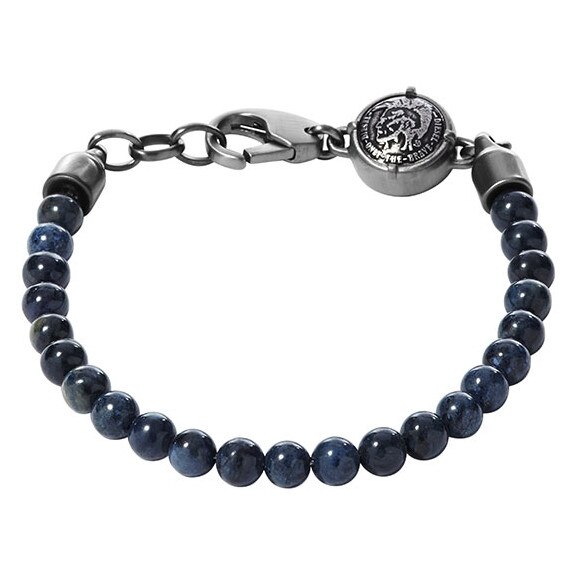 Bratara Diesel Denim DX0877060, Gri, Albastru