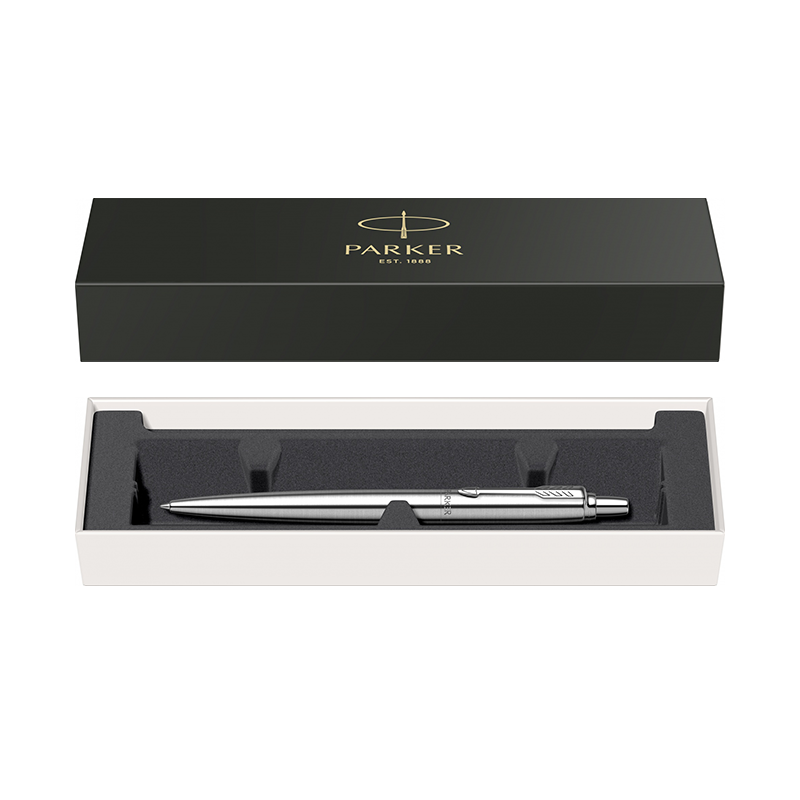 Pix Parker Jotter Royal argintiu satinat cu accesorii cromate