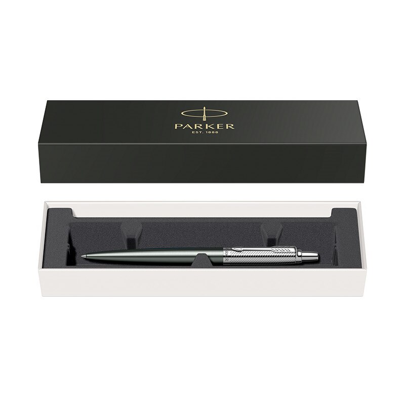 Pix Parker Jotter Royal Premium gri lucios cu accesorii cromate