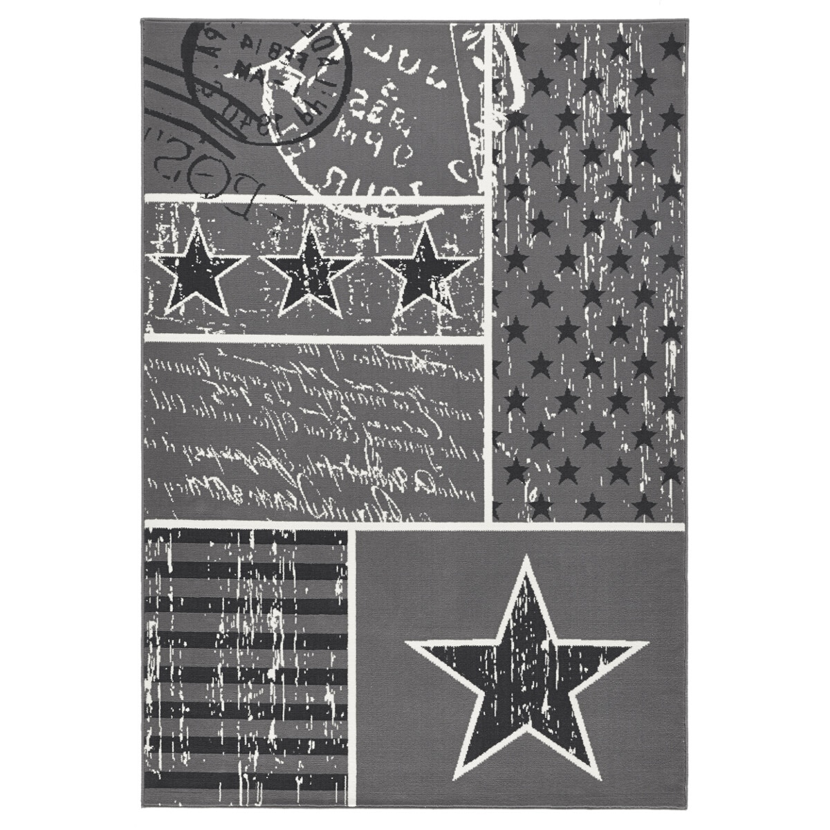 Covor Copii & Tineret City & Mix, Gri, 140x200, C16-470503