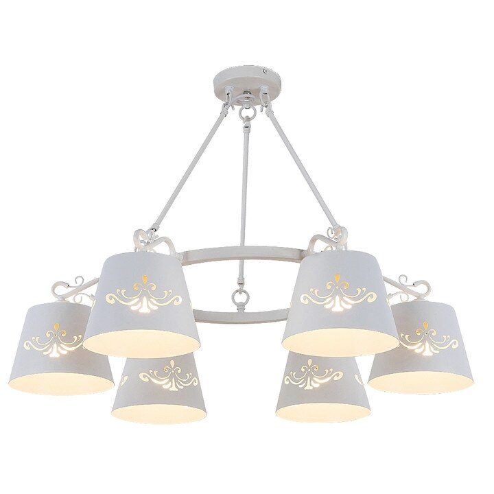 Lustra 6xE14 alb Anna Rabalux 2235