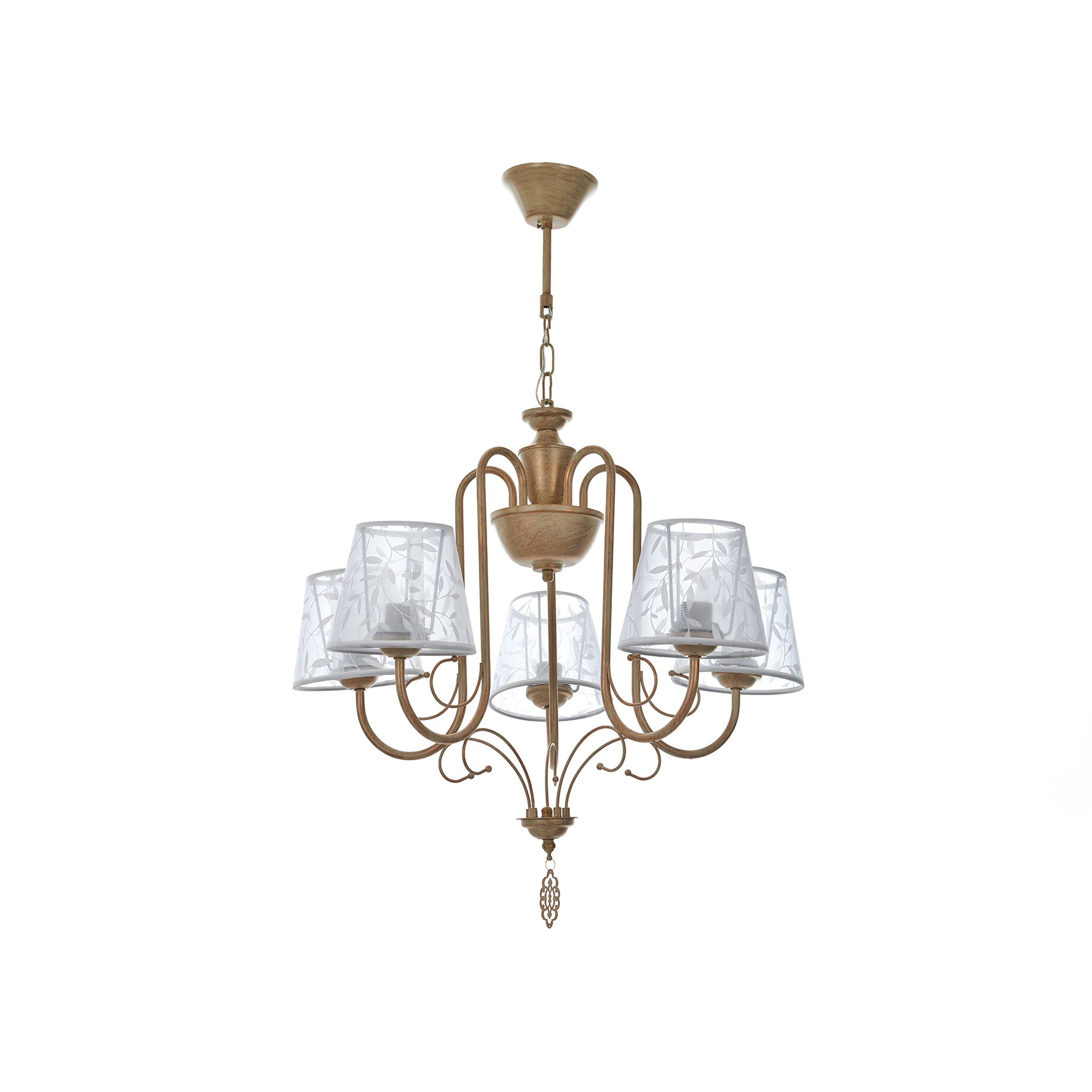 Lustra EL 1766/5 YG, Crema, 5xE27