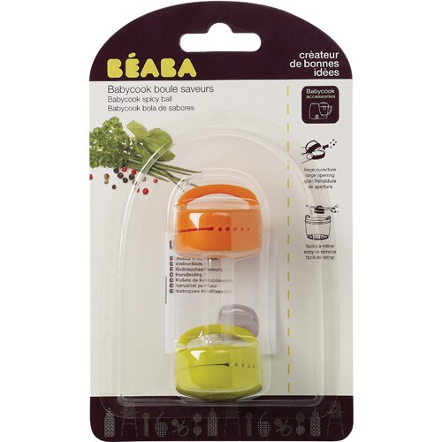 Set 2 recipiente condimente pentru Babycook - Gipsy/Pastel