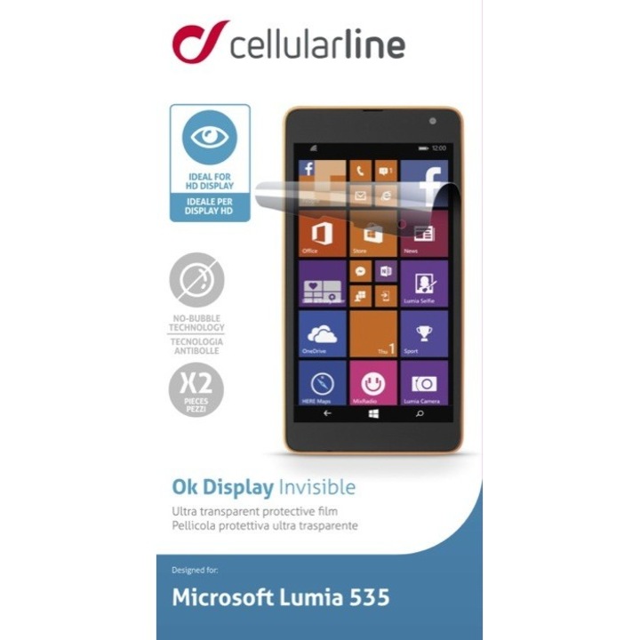 Дисплей протектор Cellular Line за Nokia Lumia 535