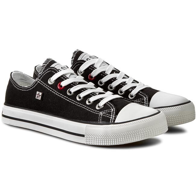 Tenisi barbati,Big Star,negru, Negru