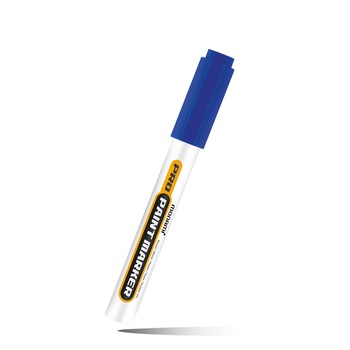 Marker cu vopsea Monami Pro Paint varf rotund de 2mm albastru Marker cu vopsea Monami Pro Paint varf rotund de 2mm albastru