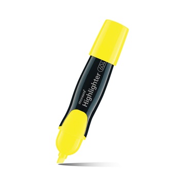 Textmarker Monami varf tesit 1-6 mm galben Textmarker Monami varf tesit 1-6 mm galben