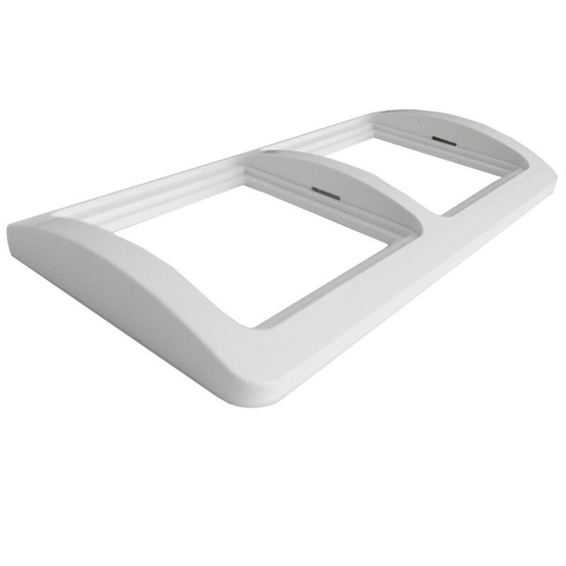 Rama 2 module orizontale Eco, alb