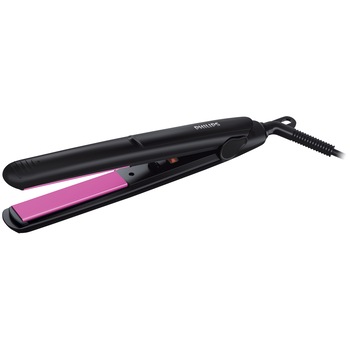 Placa de indreptat parul Philips Essential Care HP8302/00, Placi ceramice, Incalzire 60 secunde, 210 grade, Negru Placa de indreptat parul Philips Essential Care HP8302/00, Placi ceramice, Incalzire 60 secunde, 210 grade, Negru