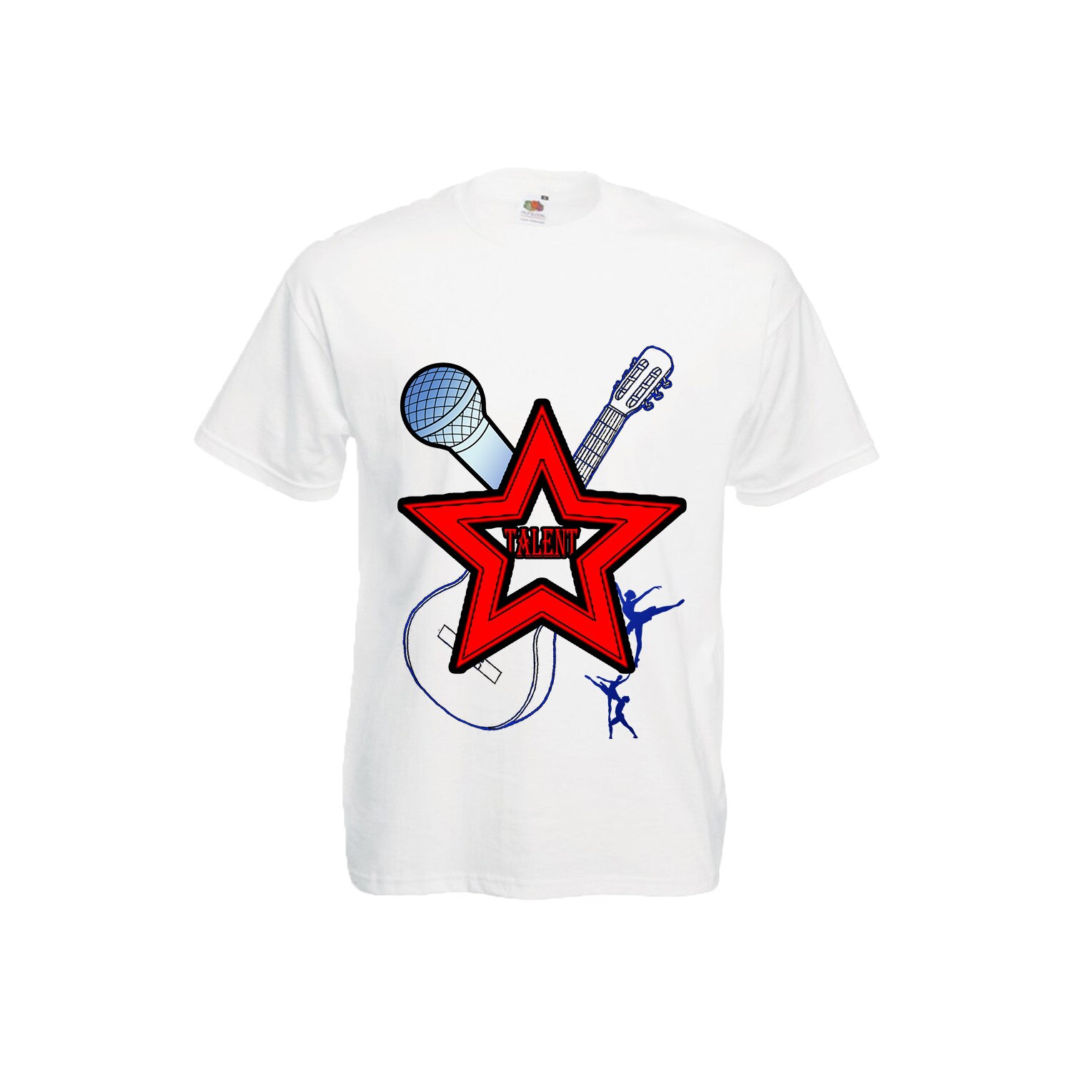 Tricou personalizat barbatesc Fruit of the loom TALENT alb 2XL