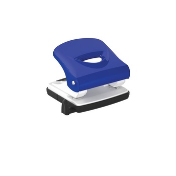 Perforator 35 coli ErichKrause U35 cu ghidaj Albastru Perforator 35 coli ErichKrause U35 cu ghidaj Albastru