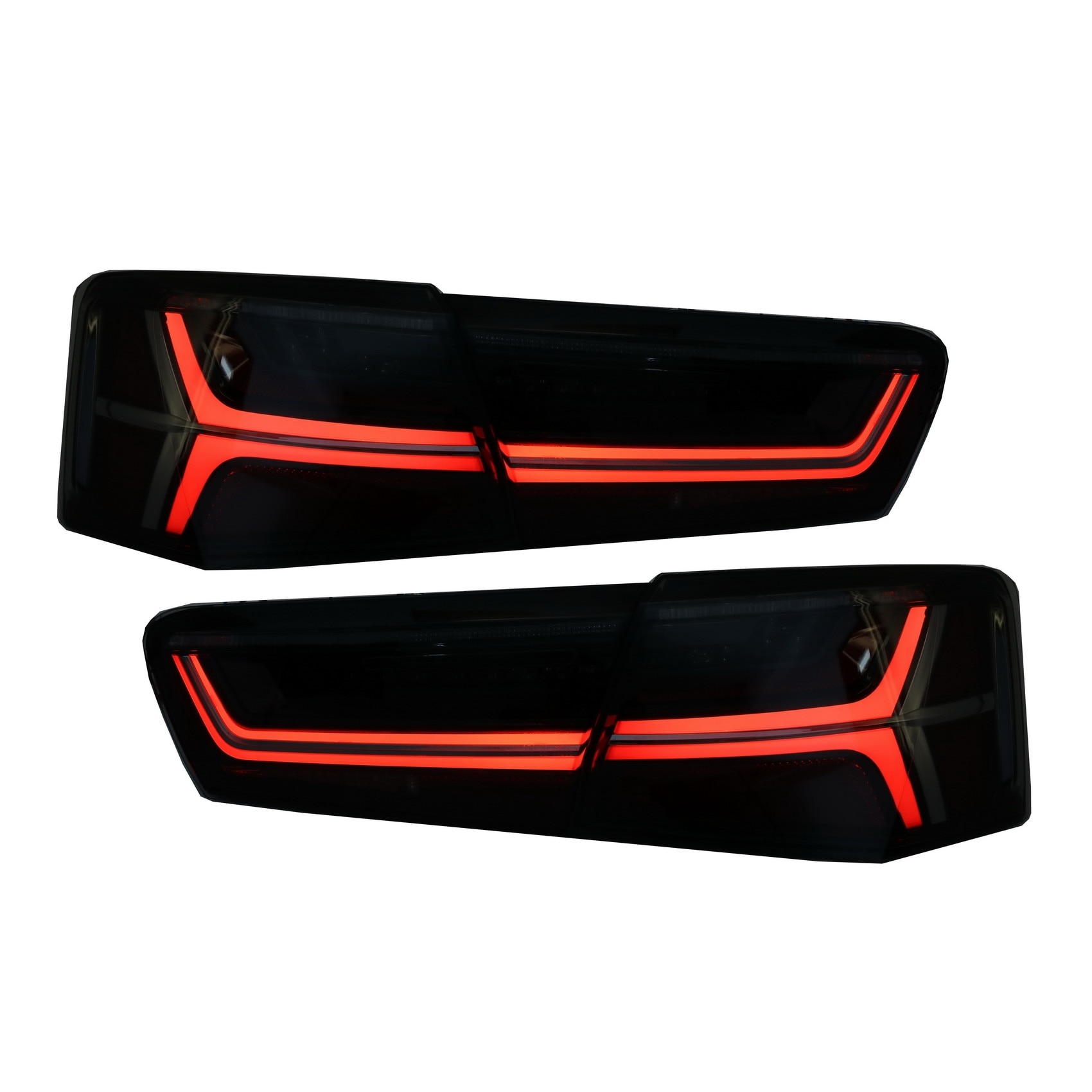 Stopuri Full LED compatibil cu Audi A6 4G C7 Limousine (2011-2014) Facelift Design Semnalizare Secventiala