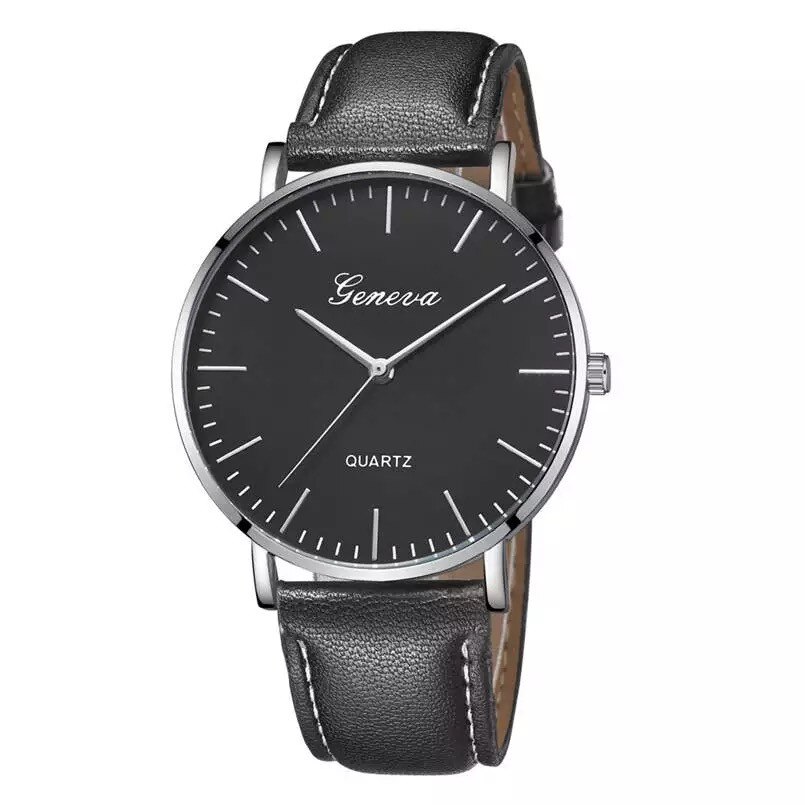 Ceas dama elegant Geneva Delight, carcasa argintie