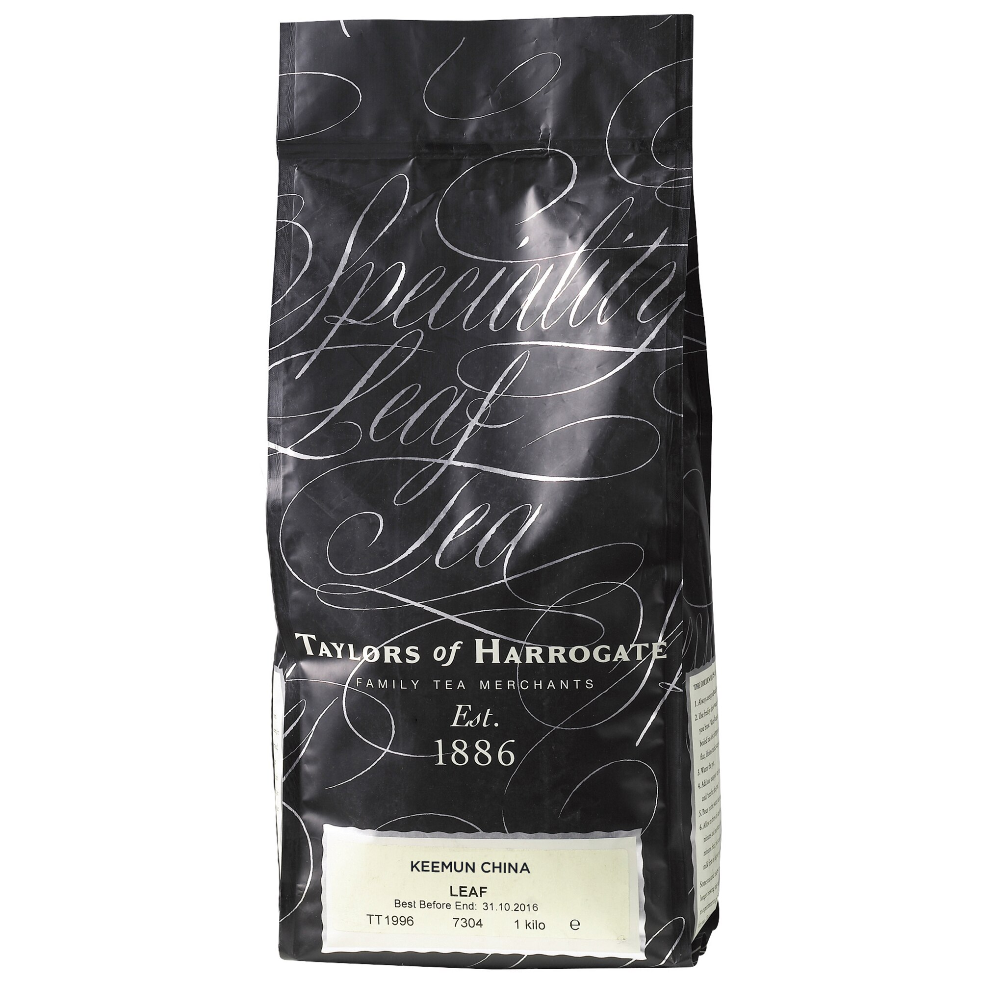 Ceai Negru Keemun China, Taylors of Harrogate, Frunze, 1 kg