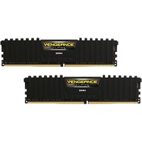 Memorie Corsair Vengeance LPX 8GB (2x4GB) DIMM, DDR4, 2400 MHz, CL 14, 1.2V, XMP 2.0, Black