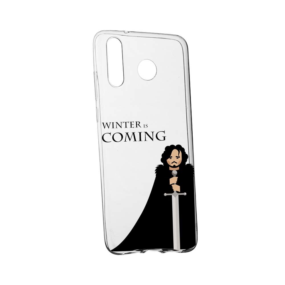 Husa de protectie Game of Thrones pentru Samsung Galaxy A30, rezistenta la uzura, anti-alunecare, din silicon Premium, 196