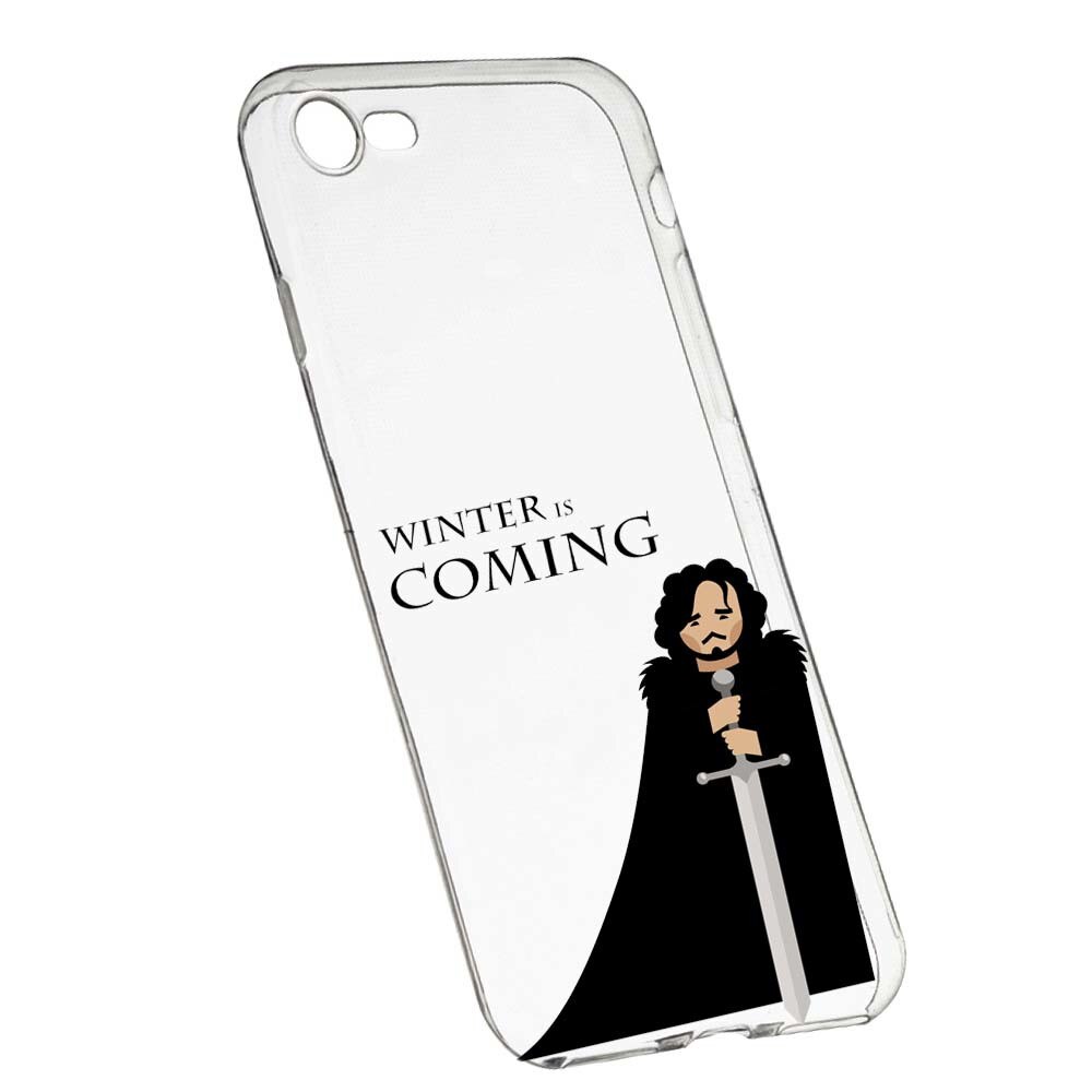 Husa de protectie Game of Thrones pentru Apple iPhone 6/6S, rezistenta la uzura, anti-alunecare, din silicon Premium, 196