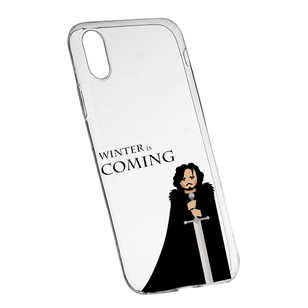 Husa de protectie Game of Thrones pentru Apple iPhone XR, rezistenta la uzura, anti-alunecare, din silicon Premium, 196