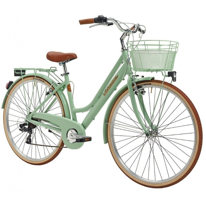 Велосипед Adriatica City Retro Donna 28 Green 45 см