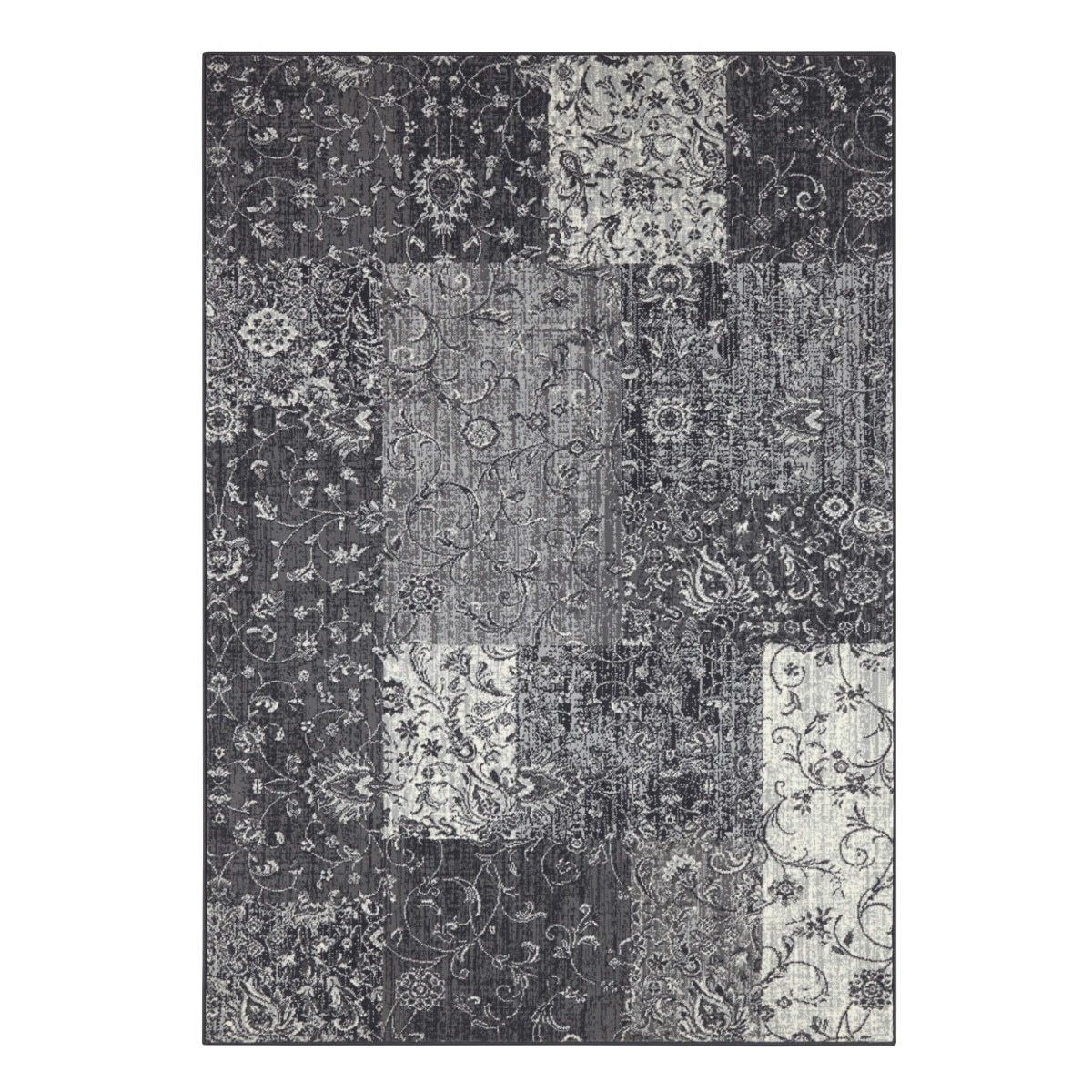 Covor Patchwork Celebration, Gri, 80x150, C04-470417