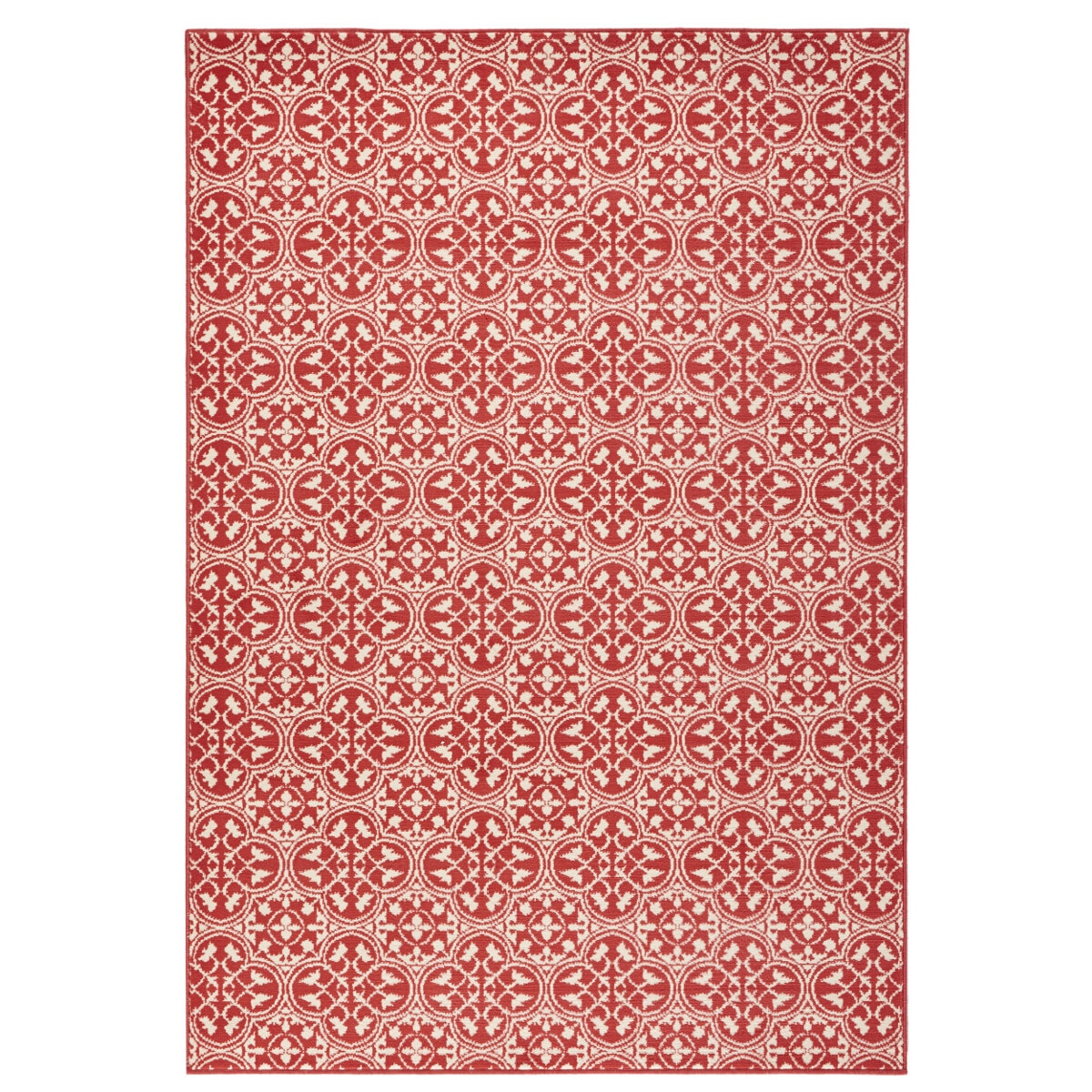 Covor Modern & Geometric Gloria, Rosu, 80x300, C17-471316