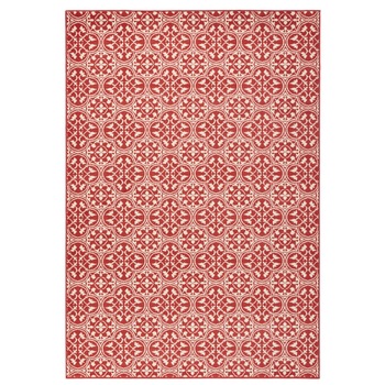 Covor Modern & Geometric Gloria, Rosu, 80x300, C17-471316 Covor Modern & Geometric Gloria, Rosu, 80x300, C17-471316