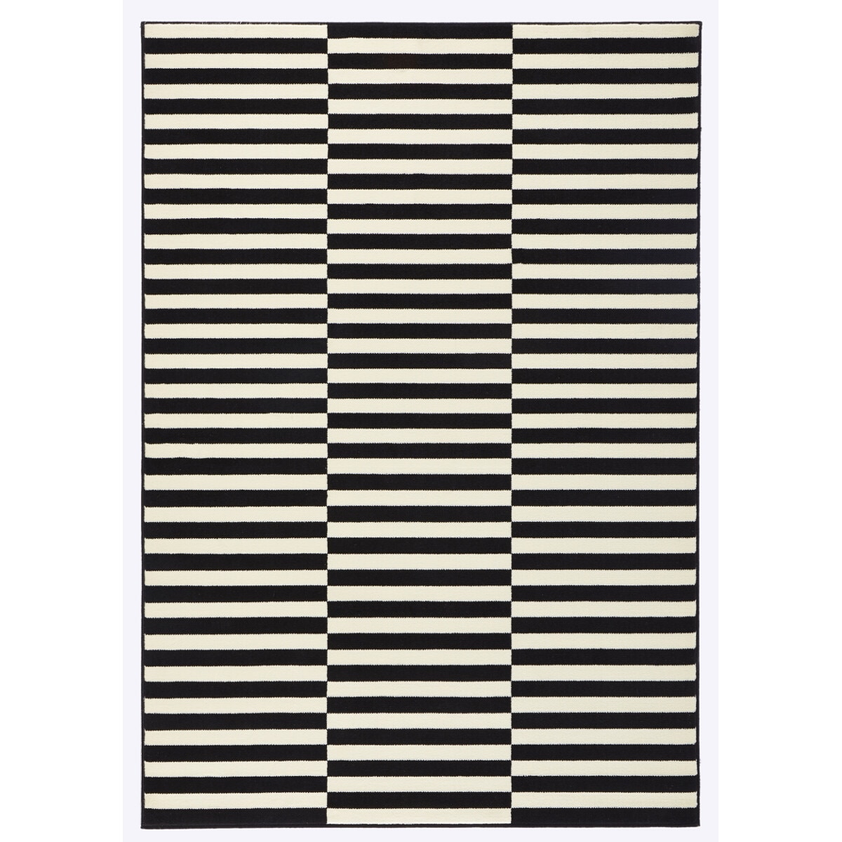 Covor Modern & Geometric Gloria, Negru, 80x150, C04-471322
