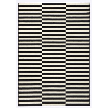 Covor Modern & Geometric Gloria, Negru, 80x150, C04-471322 Covor Modern & Geometric Gloria, Negru, 80x150, C04-471322