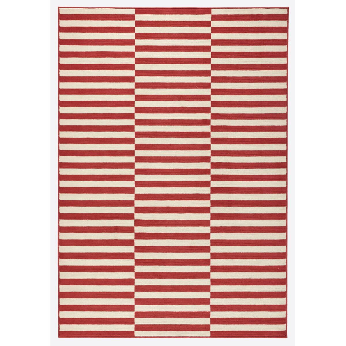 Covor Modern & Geometric Gloria, Rosu, 80x300, C17-471323