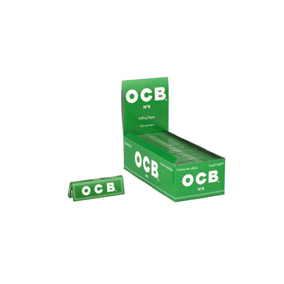Foite pentru rulat tigarete, OCB, Foite Standard No. 8, ardere normala, 70 mm, 50 buc