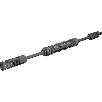 Siguranta 20A pe cablu cu mufe MC4 pentru panouri fotovoltaice 55 cm Siguranta 20A pe cablu cu mufe MC4 pentru panouri fotovoltaice 55 cm