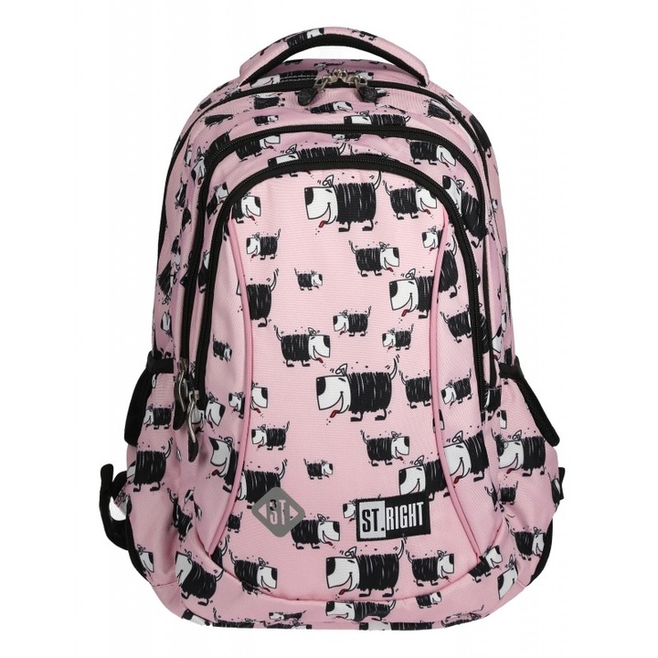 Rucsac Prescolari 3 Compartimente St.Right - Dogs BP26