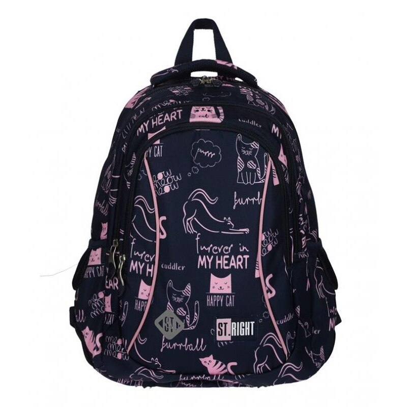 Rucsac Scolari si Prescolari 3 Compartimente St.Right - Cats BP26