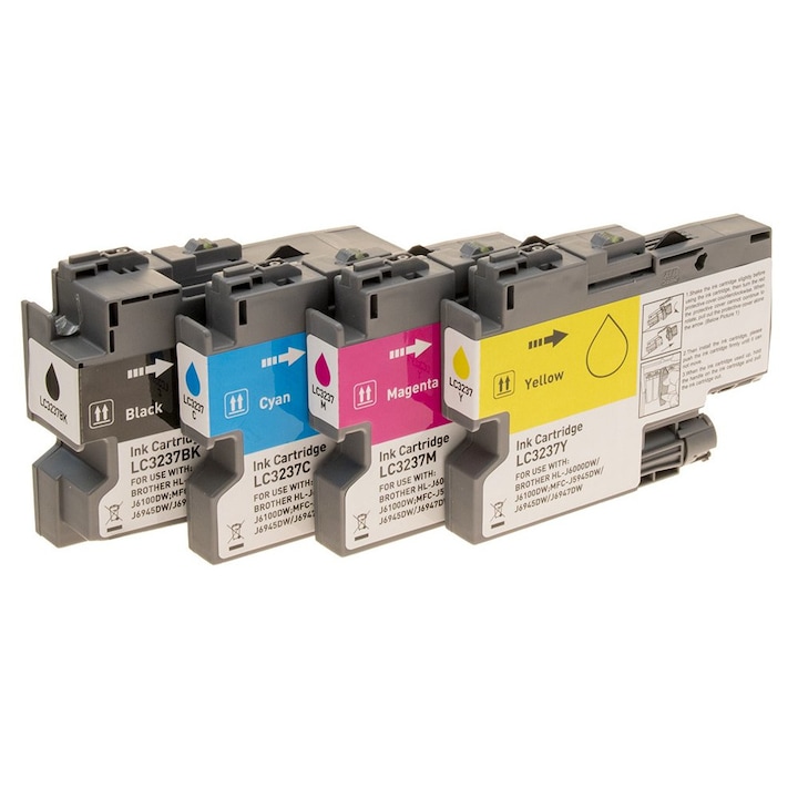 Pachet MAG4U Cartuse Cerneala Originale 1 buc 3YL80AE (912) Black 1 buc 3YL77AE Cyan 1 buc 3YL78AE Magenta 1 buc 3YL79AE Yellow si Pix Schneider