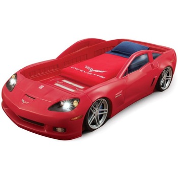 Patut STEP2 Corvette, 61 x 127 x 246.4 cm, rosu, MGC Patut STEP2 Corvette, 61 x 127 x 246.4 cm, rosu, MGC