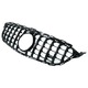 Grila Centrala compatibil cu Mercedes C-Class W205 S205 A205 C205 2014-2018 GT-R Panamericana Design Negru