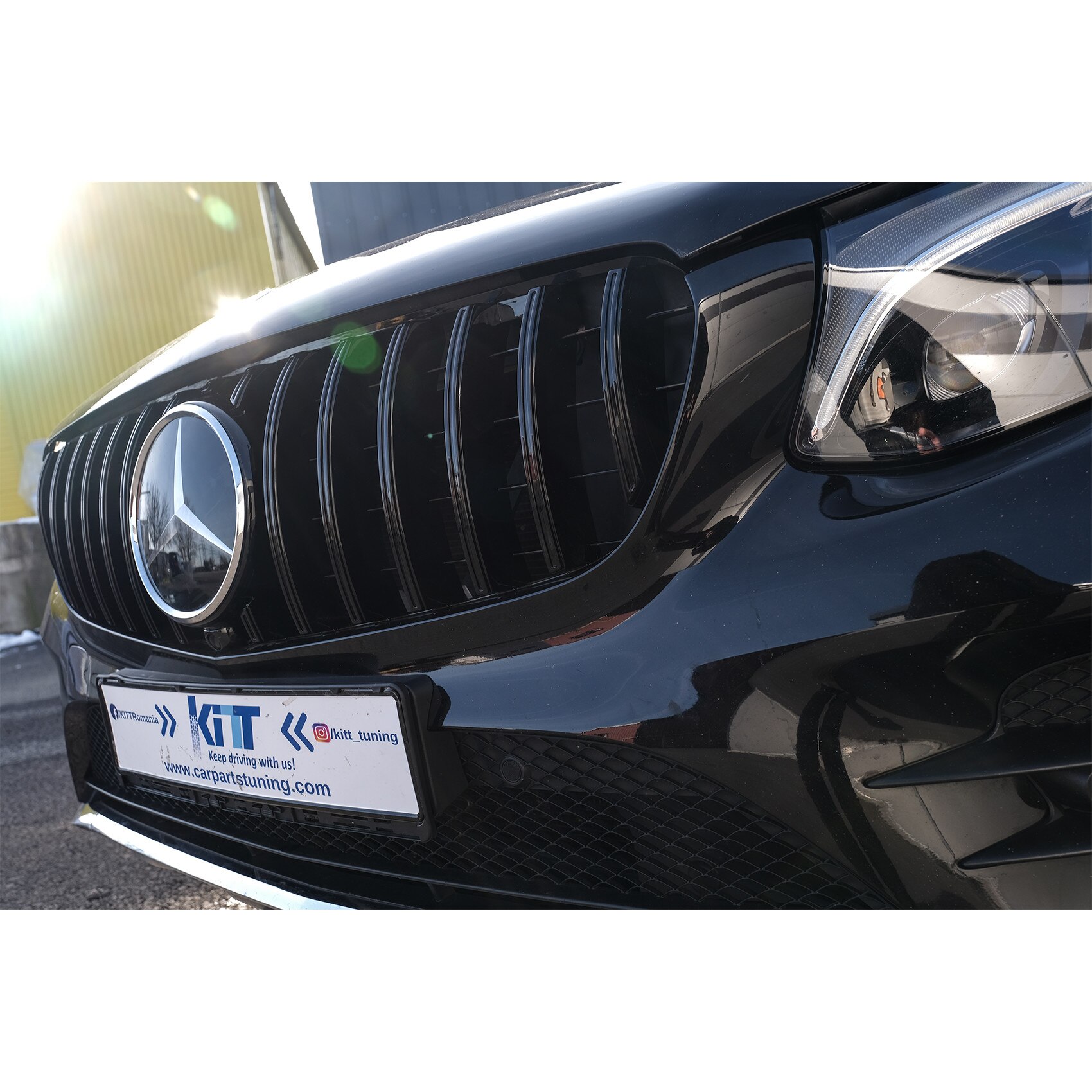 DHCarMats Tappetino Singolo Lato Guida Per Mercedes GLC X253/C253 (2016-2023) - Moquette Taglio Laser, Antiscivolo, Made In Italy