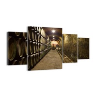 tablou canvas 160x90 cm crama cu butoaie de vin dl160x90-2115 imagen 50_0_
0