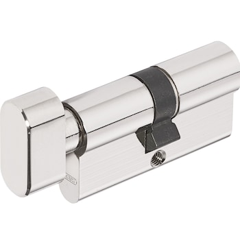 Cilindru ABUS KD45 Z30xK40 mm cu buton , protectie anti-gaurire, 5 pini active, 5 chei incluse Cilindru ABUS KD45 Z30xK40 mm cu buton , protectie anti-gaurire, 5 pini active, 5 chei incluse