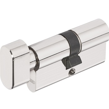Cilindru ABUS KD45 Z40xK40 mm cu buton , protectie anti-gaurire, 5 pini active, 5 chei incluse Cilindru ABUS KD45 Z40xK40 mm cu buton , protectie anti-gaurire, 5 pini active, 5 chei incluse