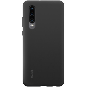 Husa protectie spate originala Huawei, insertie magnetica pentru suport magnetic auto, soft silicon, pentru Huawei P30, capac de protectie, bumper, carcasa, Negru, BBL747 Husa protectie spate originala Huawei, insertie magnetica pentru suport magnetic auto, soft silicon, pentru Huawei P30, capac de protectie, bumper, carcasa, Negru, BBL747