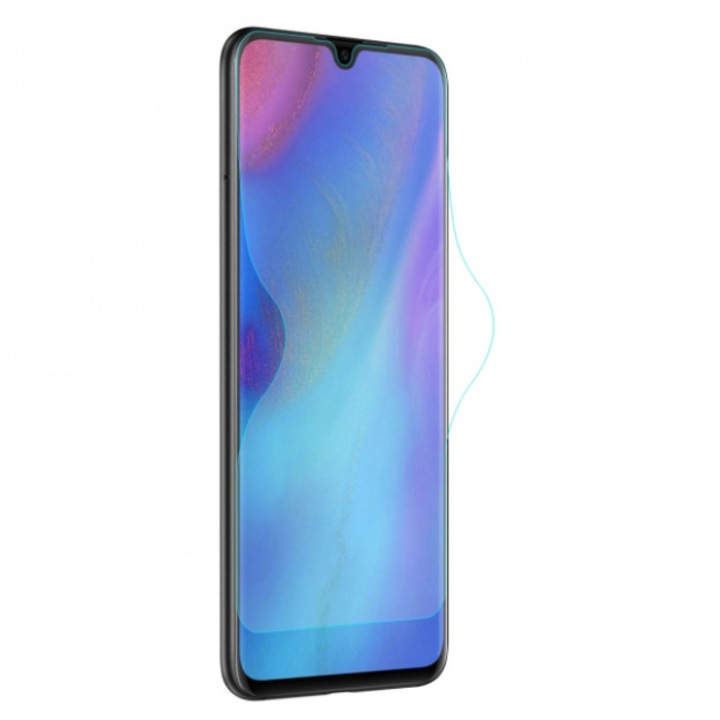 Bibilel rugalmas védőfólia Huawei P30 Pro-hoz, teljes képernyő, hidrogél fólia 0,1 mm, átlátszó, BBL753