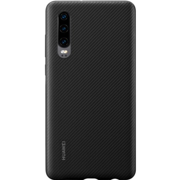 Husa protectie spate Huawei Originala pentru Huawei P30, capac de protectie, carcasa, bumper, Negru, BBL751